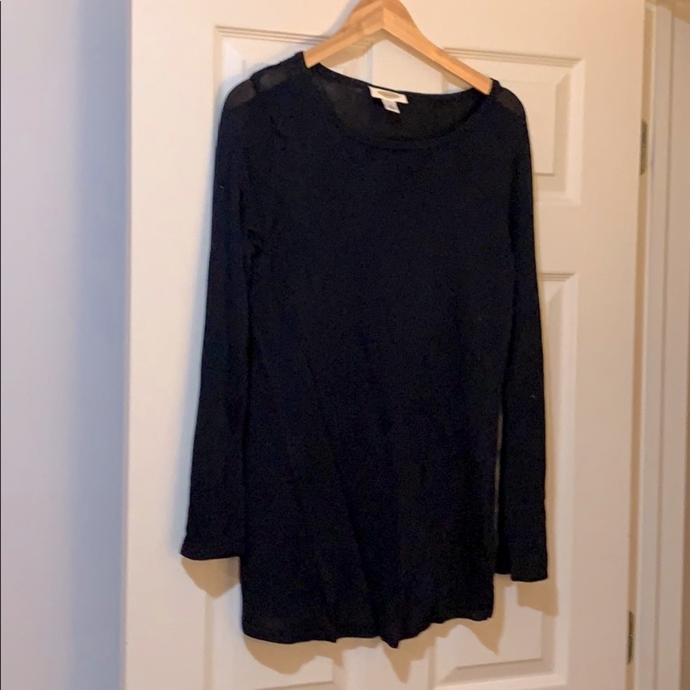 Talbots navy sweater